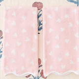 Weezie Scallop Heart Hand Towels Set of Two