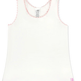 Set Fashions Riley Tank Cotton Candy Pink Ric Rac