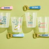 Tennis & Golf Party Cup & Opener Sets