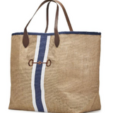 Horse Country Jute Tote
