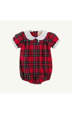 Society Prep Plaid Mary Baker Bubble - Woven Yarn