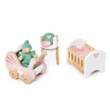 Tender Leaf Toys Dollhouse Nursery Set