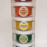 Scented Playdough Rainbow 6-Pack with Fruit Scents (5 ounce)