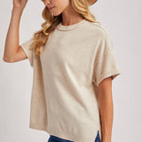 Crew Neck T-Shirt Sweater
