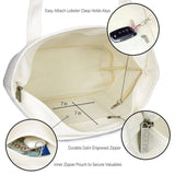 DALIX Daily Shoulder Tote Bag Premium Cotton