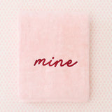 Weezie Basic Bath Sheet Ballet Pink