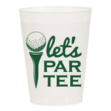 Let's ParTee Golf Frosted Cups