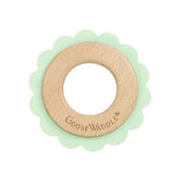 Lion Silicone and Wood Teether