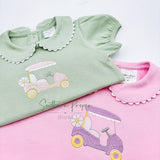 Shirt- Scalloped Collared SS