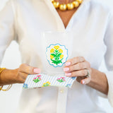 In Stock Coco Block Print Shatterproof Cups | Set of 8