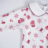 Pirates Pima Cotton Footie Pajamas