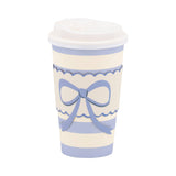 Blue Ribbon To-Go Coffee Cup