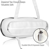 DALIX Daily Shoulder Tote Bag Premium Cotton