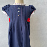 Gianna Navy Dress