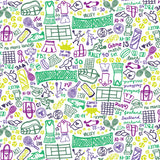 Kids Two Piece Tennis Print Pajamas