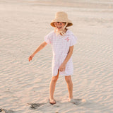 Weezie Terry Cover Up - Pink Gingham