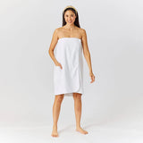 Weezie Shower Towel Wrap White