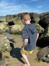SENNEN Hooded Top Navy