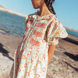 Ivy Dress in Poppy Field