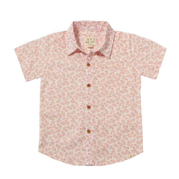 Newport Shirt Coral Floral