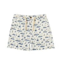 MAHALO Printed Navy Boats