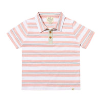 Anchor Polo Pink Grey