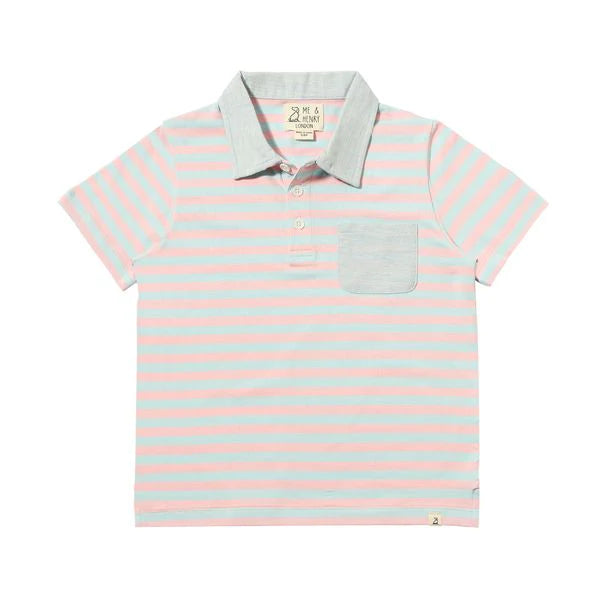 Anchor Pink/Sky Polo