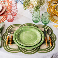 Melamine Dinner Plate Set/4 - Seagrass