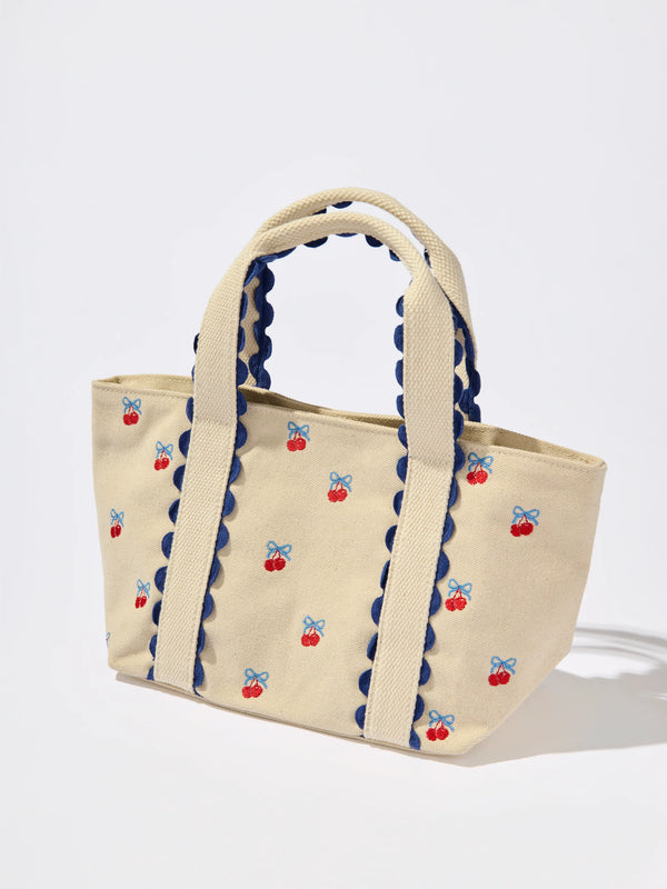 Cherry Icons Mini Tote