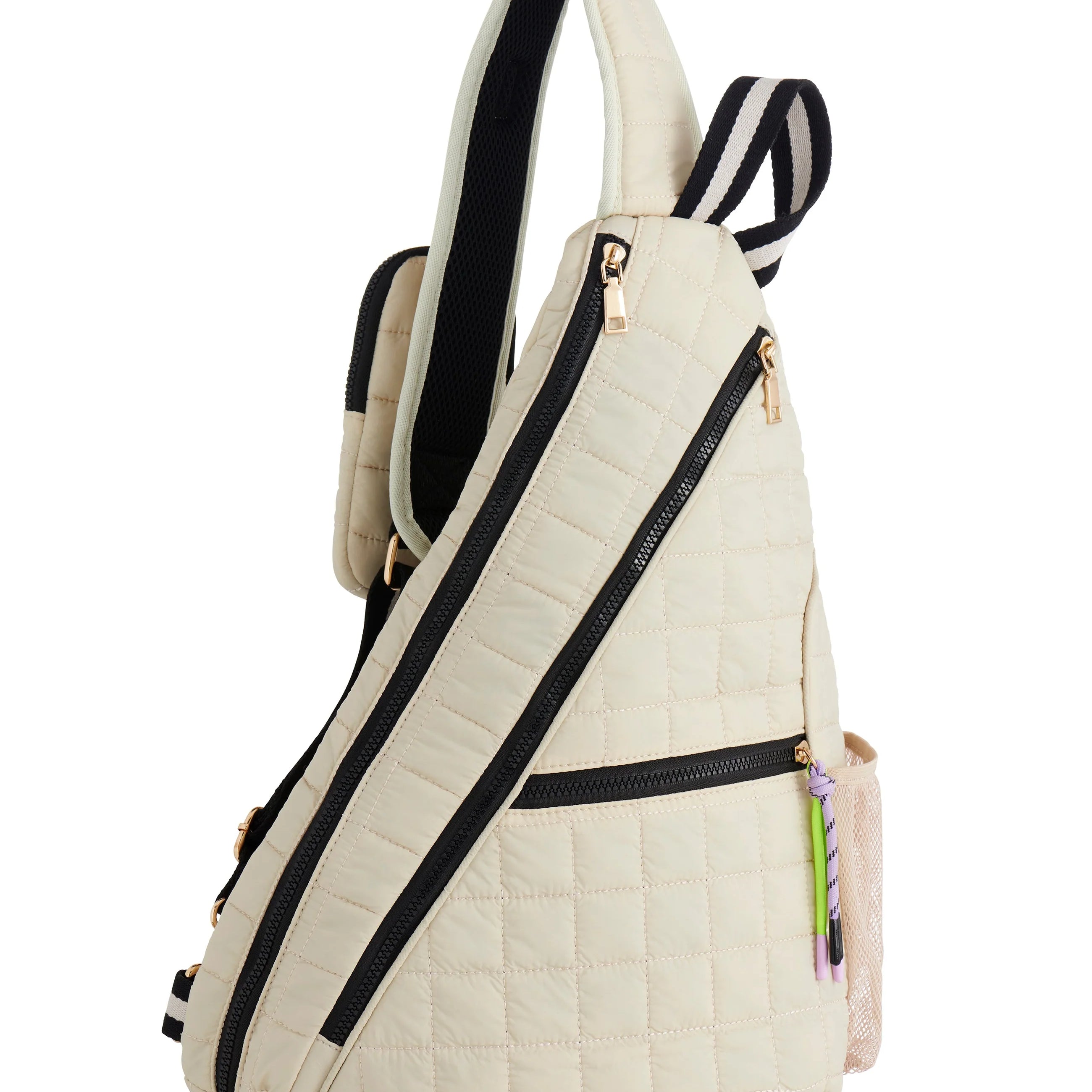 Ezra Sling Bag - Green or Ivory