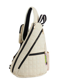Ezra Sling Bag - Green or Ivory