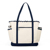 Scalloped Tennis Tote