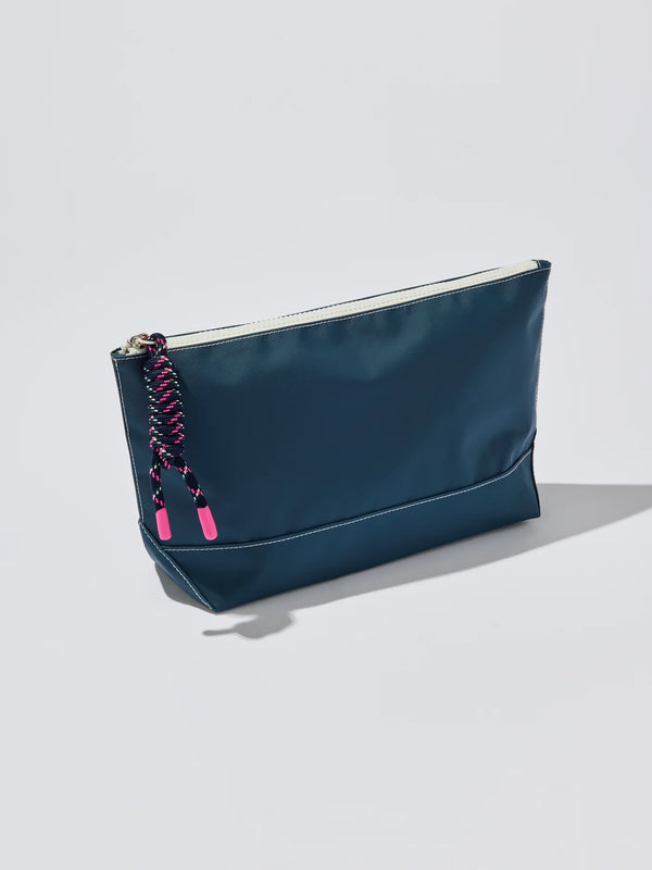 Port Water Resistant Zip Pouch - Navy