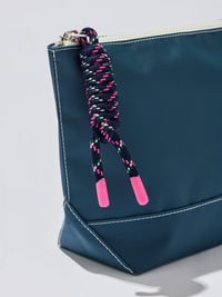 Port Water Resistant Zip Pouch - Navy