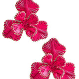 Kaia Raffia Flower Earring