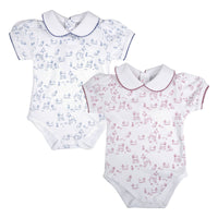 Dogs Pima Cotton Onesie