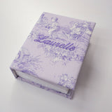 Small Hardbound Photo Album in Lavender Bryant Park Toile