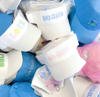 Custom City/Town/Text Bow Baseball Hat