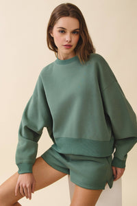 Dropped Shoulder Sweatshirt