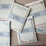 French Menu Stationery Set of 8