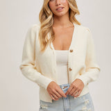 V-Neck Cardigan