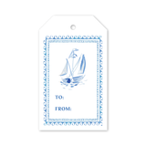 Three Ships Sail Gift Tags