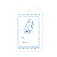 Three Ships Sail Gift Tags