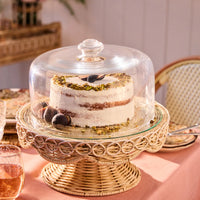 Provence Rattan - Cake Stand Whitewash