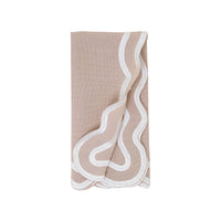 Scalloped Edge Cloth Napkin