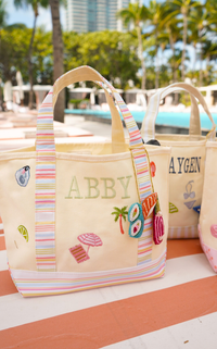 Icon Mini Canvas Tote - Embroidered