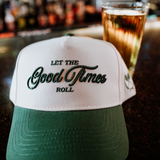 Let the Good Times Roll - Green Vintage Trucker Hat