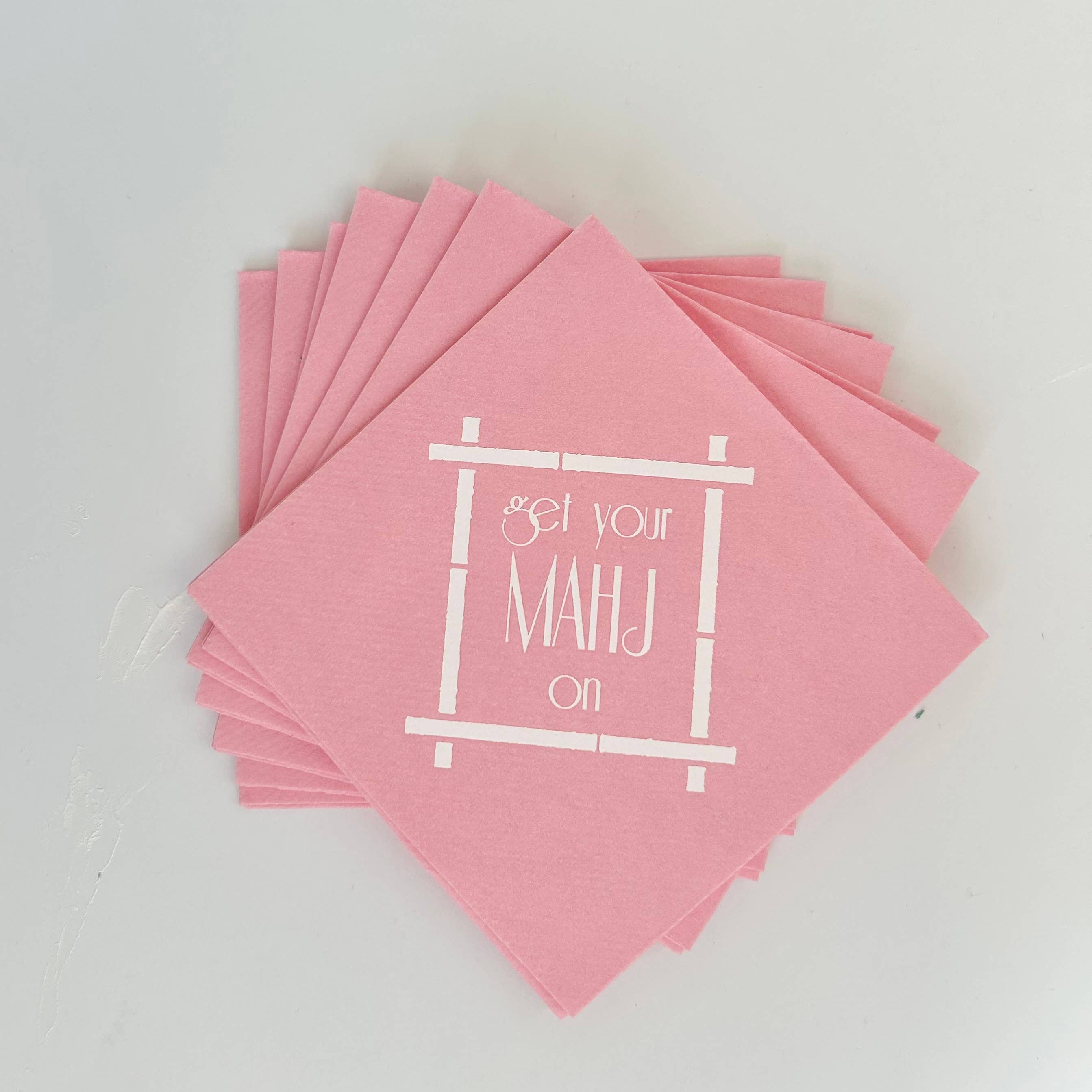 Mah Jong Cocktail Napkins