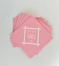 Mah Jong Cocktail Napkins