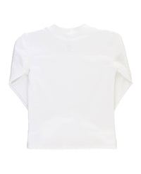 White Long Sleeve Rash Guard